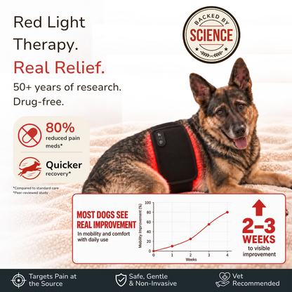Zoomiepad™ Red Light Therapy Pad for Dogs