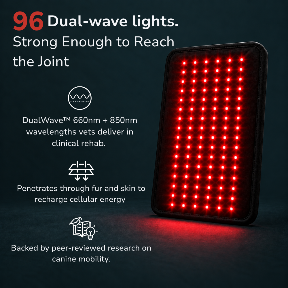 Zoomiepad™ Red Light Therapy Pad for Dogs